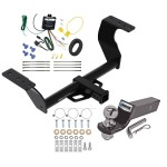 Custom Fit Trailer Hitch Wiring Harness (Requires Splicing) 2" Drop Ball-Mount w/ Pin/Clip 2" Chrome Ball Installation Hardware Installation Instructions 84271 119148 21536 Reese Trailer Tow Hitch 22-23 Subaru WRX All Styles Complete Package Wir Reese Trailer Tow Hitch For 22-24 Subaru WRX All Styles Complete Package w/ Wiring and 2" Ball