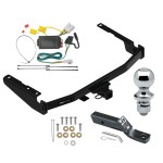 Custom Fit Trailer Hitch Wiring Harness (Plug & Play) 2" Drop Ball-Mount w/ Pin/Clip 1-7/8" Chrome Ball Installation Hardware Installation Instructions 84336 118449 23 63816 Reese Trailer Tow Hitch 14-19 Toyota Highlander Class 3 2" Re Reese Trailer Tow Hitch For 14-19 Toyota Highlander Class 3 2" Receiver Complete Package w/ Wiring and 1-7/8" Ball