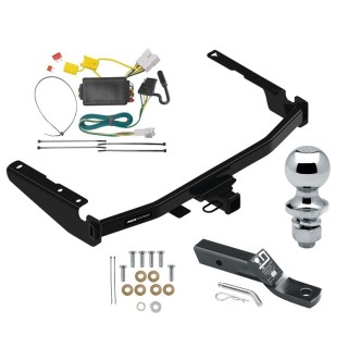 Custom Fit Trailer Hitch Wiring Harness (Plug & Play) 2" Drop Ball-Mount w/ Pin/Clip 1-7/8" Chrome Ball Installation Hardware Installation Instructions 84336 118449 23 63816 Reese Trailer Tow Hitch 14-19 Toyota Highlander Class 3 2" Re Reese Trailer Tow Hitch For 14-19 Toyota Highlander Class 3 2" Receiver Complete Package w/ Wiring and 1-7/8" Ball