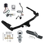 Custom Fit Trailer Hitch Wiring Harness (Plug & Play) 2" Drop Ball-Mount w/ Pin/Clip 1-7/8" Chrome Ball Installation Hardware Installation Instructions 84336 118827 23 63816 Reese Trailer Tow Hitch 20-23 Toyota Highlander 2" Receiver Co Reese Trailer Tow Hitch For 20-24 Toyota Highlander 2" Receiver Complete Package w/ Wiring and 1-7/8" Ball