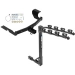 Custom Fit Trailer Hitch 4 Bike Carrier Installation Hardware Installation Instructions 84342 1393100G Reese Trailer Tow Hitch 17-23 Honda CR-V tilt away adult or child arms fold down carrier 17 18 19 20 21 22 23 2017 2018 2019 2020 2021 2022 2023 Reese Trailer Tow Hitch For 17-25 Honda CR-V tilt away adult or child arms fold down carrier