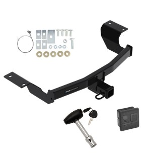 Custom Fit Front Mount Trailer Hitch Security Lock Pin & Key Rubber Hitch Plug Cover Installation Hardware Installation Instructions 84342 580407 7010 Reese Trailer Tow Hitch 17-23 Honda CR-V 2" Receiver Security Lock Pin Key 17 18 19 20 21 22 2 Reese Trailer Tow Hitch For 17-25 Honda CR-V 2" Receiver w/ Security Lock Pin Key