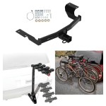 Custom Fit Trailer Hitch 4 Bike Carrier Installation Hardware Installation Instructions 84342 63124 Reese Trailer Hitch 4 Bike Rack 17-23 Honda CR-V Approved Recreational Offroad Use Carrier Adult Woman or Child Bicycles Foldable 17 18 19 20 21 22 23 201 Trailer Hitch w/ 4 Bike Rack For 17-25 Honda CR-V Approved for Recreational & Offroad Use Carrier for Adult Woman or Child Bicycles Foldable