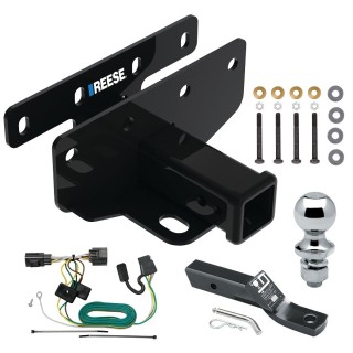 Custom Fit Trailer Hitch Wiring Harness (Plug & Play) 2" Drop Ball-Mount w/ Pin/Clip 1-7/8" Chrome Ball Installation Hardware Installation Instructions 84382 118416 23 63816 Reese Trailer Tow Hitch 07-17 Jeep Wrangler 2018 Wrangler JK Excep Reese Trailer Tow Hitch For 07-17 Jeep Wrangler 2018 Wrangler JK Except w/Right Hand Drive 2" Receiver Complete Package w/ Wiring and 1-7/8" Ball