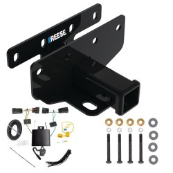 Trailer Hitch w/ Wiring For 18-24 Jeep Wrangler JL (New Body Style) Class 3 2" Tow Receiver Reese Tekonsha Trailer Hitch w/ Wiring For 18-24 Jeep Wrangler JL (New Body Style) Class 3 2" Tow Receiver Reese Tekonsha