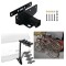 Custom Fit Trailer Hitch 4 Bike Carrier Installation Hardware Installation Instructions 84382 63124 Reese Trailer Hitch 4 Bike Rack 07-17 Jeep Wrangler 18-23 JL (New Body Style) 2018 Wrangler JK Approved Recreational Offroad Use Carrier Adult Woman or Ch Trailer Hitch w/ 4 Bike Rack For 07-17 Jeep Wrangler 18-24 JL (New Body Style) 2018 Wrangler JK Approved for Recreational & Offroad Use Carrier for Adult Woman or Child Bicycles Foldable