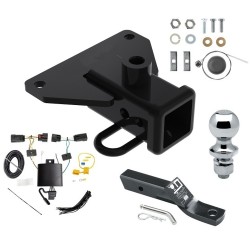 Reese Trailer Tow Hitch For 20-25 Jeep Gladiator 2" Receiver Complete Package w/ Wiring and 1-7/8" Ball