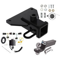 Reese Trailer Tow Hitch For 20-25 Jeep Gladiator Complete Package w/ Wiring and 2" Ball