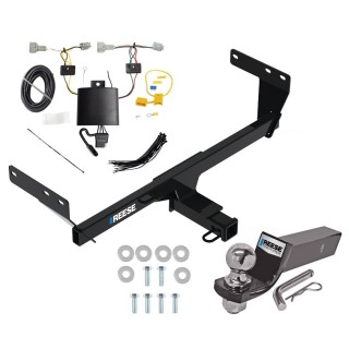 Tow Package For 21-24 Nissan Rogue Trailer Hitch w/ Wiring 2" Drop Mount 2" Ball 2" Receiver Reese Tow Package For 21-24 Nissan Rogue Trailer Hitch w/ Wiring 2" Drop Mount 2" Ball 2" Receiver Reese