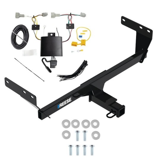 Reese Trailer Tow Hitch For 21-24 Nissan Rogue 2" Receiver Class 3 w/ Wiring Harness Kit Reese Trailer Tow Hitch For 21-24 Nissan Rogue 2" Receiver Class 3 w/ Wiring Harness Kit
