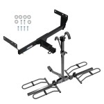 Reese Trailer Tow Hitch For 21-24 Nissan Rogue 2" Receiver Class 3 Platform Style 2 Bike Rack Reese Trailer Tow Hitch For 21-24 Nissan Rogue 2" Receiver Class 3 Platform Style 2 Bike Rack