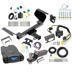 Trailer Hitch Tow Package Prodigy P3 Brake Control For 18-21 Chevrolet Equinox Except Premier or Models w/1.6L Diesel w/ 7-Way RV Wiring 2" Drop Mount 2" Ball Class 3 2" Receiver Reese Tekonsha