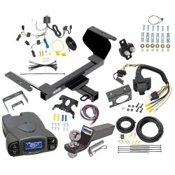 Trailer Hitch Tow Package Prodigy P3 Brake Control For 18-24 GMC Terrain Except Diesel w/ 7-Way RV Wiring 2" Drop Mount 2" Ball Class 3 2" Receiver Reese Tekonsha