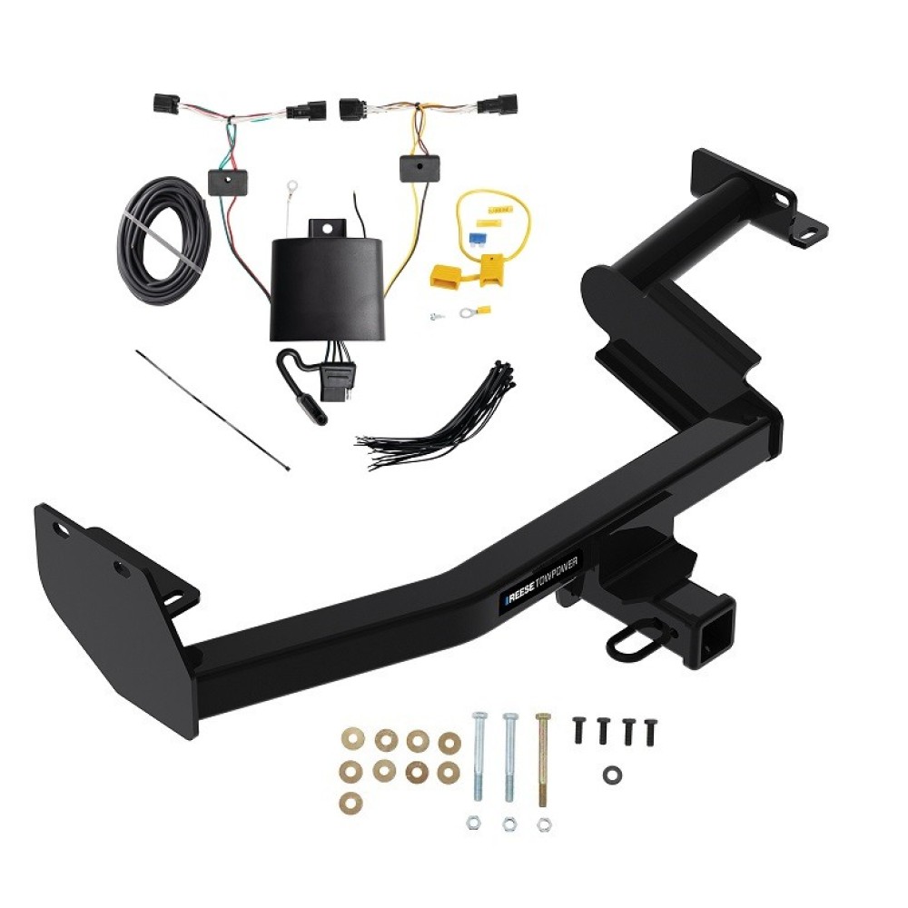 Custom Fit Trailer Hitch Wiring Harness (Plug & Play) Installation Hardware Installation Instructions 84420 118881 Reese Towpower Trailer Tow Hitch 23-24 Hyundai Palisade Plug & Play Wiring Kit Class 3 2" Receiver 23 24 2023 2024 Reese Trailer Tow Hitch For 23-24 Hyundai Palisade w/ Plug & Play Wiring Kit Class 3 2" Receiver