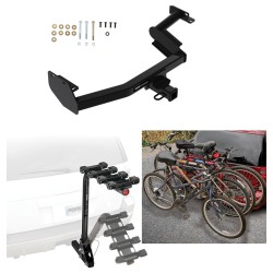 Trailer Hitch w/ 4 Bike Rack For 20-24 Hyundai Palisade KIA Telluride Approved for Recreational & Offroad Use Carrier for Adult Woman or Child Bicycles Foldable Trailer Hitch w/ 4 Bike Rack For 20-24 Hyundai Palisade KIA Telluride Approved for Recreational & Offroad Use Carrier for Adult Woman or Child Bicycles Foldable
