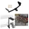 Trailer Hitch w/ 4 Bike Rack For 21-23 Toyota Venza Approved for Recreational & Offroad Use Carrier for Adult Woman or Child Bicycles Foldable