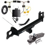 Reese Trailer Tow Hitch For 21-23 Tesla Y Complete Package w/ Wiring and 2" Ball Reese Trailer Tow Hitch For 21-23 Tesla Y Complete Package w/ Wiring and 2" Ball