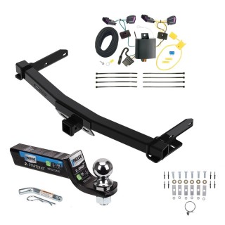Custom Fit Trailer Hitch Wiring Harness (Plug & Play) 2" Drop Ball-Mount w/ Pin/Clip 2" Chrome Ball Installation Hardware Installation Instructions 84432 118617 7080500 Reese Class 4 7.5K Tow Package 14-23 Dodge Durango Trailer Hitch Wiring Class 4 7.5K Tow Package For 14-23 Dodge Durango Trailer Hitch w/ Wiring 2" Drop Mount 2" Ball 2" Receiver Reese