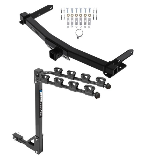 Custom Fit Trailer Hitch 4 Bike Carrier Installation Hardware Installation Instructions 84432 1393100G Reese Towpower Trailer Tow Hitch 11-23 Dodge Durango Jeep Grand Cherokee w/Removable OEM Fascia 2022 WK Tilt Away Arm Fold Down Carrier 11 12 13 14 15 Reese Trailer Tow Hitch For 11-23 Dodge Durango Jeep Grand Cherokee w/Removable OEM Fascia 2022 WK Tilt Away Arm Fold Down Carrier