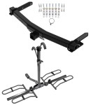 Custom Fit Trailer Hitch 2 Bike Carrier Rail RackInstallation Hardware Installation Instructions 84432 63134 Reese Trailer Tow Hitch 11-23 Dodge Durango Jeep Grand Cherokee w/Removable OEM Fascia 2022 WK Old Body Style Platform Style 2 Bike Rack 11 12 13 Reese Trailer Tow Hitch For 11-23 Dodge Durango Jeep Grand Cherokee w/Removable OEM Fascia 2022 WK Old Body Style w/ Platform Style 2 Bike Rack
