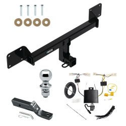 Reese Trailer Tow Hitch For 21-24 Ford Bronco Sport Complete Package w/ Wiring and 1-7/8" Ball