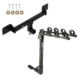 Reese Trailer Tow Hitch For 21-24 Ford Bronco Sport Tilt Away Adult or Child Arms Fold Down Carrier