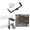 Trailer Hitch w/ 4 Bike Rack For 21-24 Toyota Sienna Approved for Recreational & Offroad Use Carrier for Adult Woman or Child Bicycles Foldable