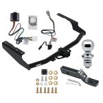 Reese Trailer Tow Hitch For 20-23 Toyota Highlander (Except with Dual Exhaust and XSE) w/ Wiring Harness Kit and 1-7/8" Ball Reese Trailer Tow Hitch For 20-23 Toyota Highlander (Except with Dual Exhaust and XSE) w/ Wiring Harness Kit and 1-7/8" Ball