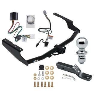 Reese Trailer Tow Hitch For 20-23 Toyota Highlander (Except with Dual Exhaust and XSE) w/ Wiring Harness Kit and 1-7/8" Ball