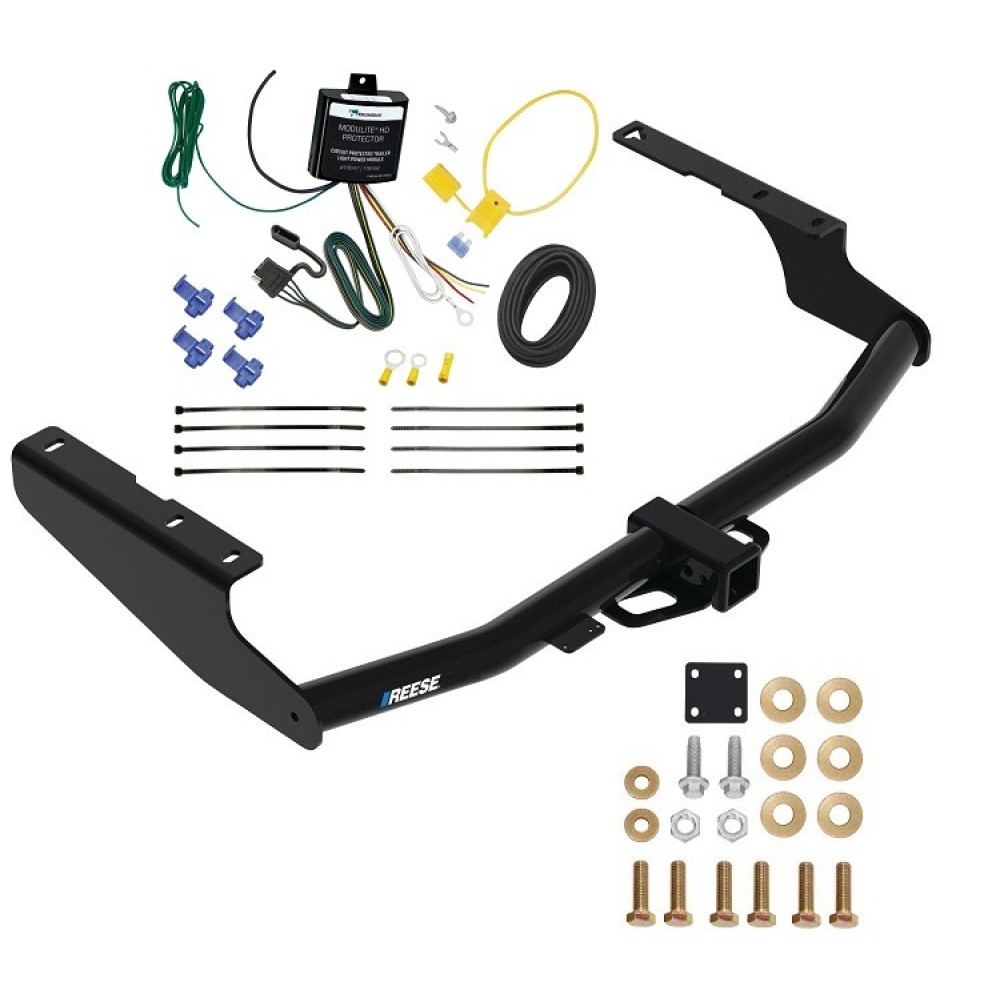 Custom Fit Trailer Hitch Wiring Harness (Requires Splicing) Installation Hardware Installation Instructions 84439 119148 Reese Trailer Tow Hitch 18-21 Lexus Rx350L (Except with Dual Exhaust) 2" Receiver Wiring Harness Kit 18 19 20 21 2018 2019 2020 2 Reese Trailer Tow Hitch For 18-21 Lexus Rx350L (Except with Dual Exhaust) 2" Receiver w/ Wiring Harness Kit