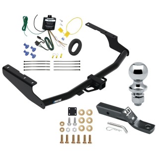 Custom Fit Trailer Hitch Wiring Harness (Requires Splicing) 2" Drop Ball-Mount w/ Pin/Clip 1-7/8" Chrome Ball Installation Hardware Installation Instructions 84439 119148 23 63816 Reese Trailer Tow Hitch 18-21 Lexus Rx350L (Except with Dual Exha Reese Trailer Tow Hitch For 18-21 Lexus Rx350L (Except with Dual Exhaust) Complete Package w/ Wiring Harness Kit and 1-7/8" Ball
