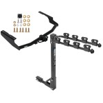 Reese Trailer Tow Hitch For 18-21 Lexus Rx350L 14-23 Toyota Highlander (Except with Dual Exhaust and XSE) Tilt Away Adult or Child Arms Fold Down 4 Bike Carrier Reese Trailer Tow Hitch For 18-21 Lexus Rx350L 14-23 Toyota Highlander (Except with Dual Exhaust and XSE) Tilt Away Adult or Child Arms Fold Down 4 Bike Carrier