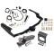 Trailer Hitch Tow Package w/ 7-Way RV Wiring For 14-19 Toyota Highlander Except XSE w/ 2" Drop Mount 2" Ball Class 4 2" Receiver All Models Reese