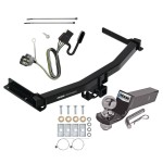 Custom Fit Trailer Hitch Wiring Harness (Plug & Play) 2" Drop Ball-Mount w/ Pin/Clip 2" Chrome Ball Installation Hardware Installation Instructions 84499 118720 21536 Reese Towpower Trailer Tow Hitch 20-23 Cadillac XT6 Complete Package Wiri Reese Trailer Tow Hitch For 20-24 Cadillac XT6 Complete Package w/ Wiring and 2" Ball