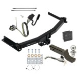 Reese Trailer Tow Hitch For 20-24 Cadillac XT6 Deluxe Package Wiring 2" Ball Mount and Lock Reese Trailer Tow Hitch For 20-24 Cadillac XT6 Deluxe Package Wiring 2" Ball Mount and Lock