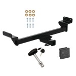 Reese Trailer Tow Hitch For 22-24 Hyundai Tucson 23-24 KIA Sportage 2" Receiver Class 3 w/ Security Lock Pin Key Reese Trailer Tow Hitch For 22-24 Hyundai Tucson 23-24 KIA Sportage 2" Receiver Class 3 w/ Security Lock Pin Key
