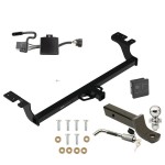 Custom Fit Trailer Hitch Wiring Harness (Plug & Play) 2" Drop Ball-Mount w/ Locking Pin/Clip 2" Chrome Ball Rubber Hitch Plug Cover Installation Hardware Installation Instructions 84511 118784 7005111 7010 Reese Towpower Trailer Tow Hitch Reese Trailer Tow Hitch For 22-24 KIA Carnival Deluxe Package Wiring 2" Ball Mount and Lock