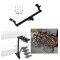 Trailer Hitch w/ 4 Bike Rack For 22-24 KIA Carnival Approved for Recreational & Offroad Use Carrier for Adult Woman or Child Bicycles Foldable