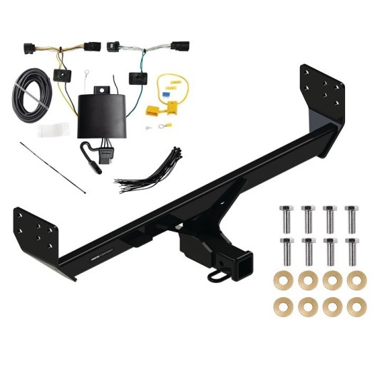 Custom Fit Trailer Hitch Wiring Harness (Plug & Play) Installation Hardware Installation Instructions 84513 118851 Reese Trailer Tow Hitch 21-23 Genesis GV80 Plug & Play Wiring Kit Class 4 2" Receiver 21 22 23 2021 2022 2023 Reese Trailer Tow Hitch For 21-24 Genesis GV80 w/ Plug & Play Wiring Kit Class 4 2" Receiver
