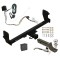 Custom Fit Trailer Hitch Wiring Harness (Plug & Play) 2" Drop Ball-Mount w/ Locking Pin/Clip 2" Chrome Ball Rubber Hitch Plug Cover Installation Hardware Installation Instructions 84523 118848 7005111 7010 Reese Trailer Tow Hitch 22-23 Mitsu Reese Trailer Tow Hitch For 22-24 Mitsubishi Eclipse Cross Deluxe Package Wiring 2" Ball Mount and Lock
