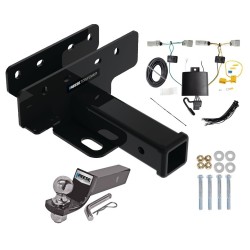Reese Trailer Tow Hitch For 21-24 Ford Bronco Except w/LED Taillights Complete Package w/ Wiring and 2" Ball