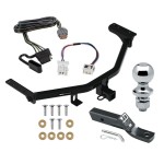 Custom Fit Trailer Hitch Wiring Harness (Plug & Play) 2" Drop Ball-Mount w/ Pin/Clip 1-7/8" Chrome Ball Installation Hardware Installation Instructions 84531 118850 23 63816 Reese Towpower Trailer Tow Hitch 22-23 Nissan Pathfinder 2022 Infi Reese Trailer Tow Hitch For 22-23 Nissan Pathfinder 2022 Infiniti QX600 Class 4 2" Receiver Complete Package w/ Wiring and 1-7/8" Ball