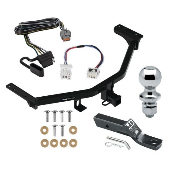 Custom Fit Trailer Hitch Wiring Harness (Plug & Play) 2" Drop Ball-Mount w/ Pin/Clip 1-7/8" Chrome Ball Installation Hardware Installation Instructions 84531 118850 23 63816 Reese Towpower Trailer Tow Hitch 22-23 Nissan Pathfinder 2022 Infi Reese Trailer Tow Hitch For 22-23 Nissan Pathfinder 2022 Infiniti QX600 Class 4 2" Receiver Complete Package w/ Wiring and 1-7/8" Ball