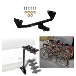 Custom Fit Trailer Hitch 4 Bike Carrier Installation Hardware Installation Instructions 84543 63124 Reese Towpower Trailer Hitch 4 Bike Rack 22-23 Mitsubishi Outlander Approved Recreational Offroad Use Carrier Adult Woman or Child Bicycles Foldable 22 23 Trailer Hitch w/ 4 Bike Rack For 22-23 Mitsubishi Outlander Approved for Recreational & Offroad Use Carrier for Adult Woman or Child Bicycles Foldable