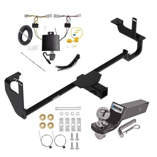 Custom Fit Trailer Hitch Wiring Harness (Plug & Play) 2" Drop Ball-Mount w/ Pin/Clip 2" Chrome Ball Installation Hardware Installation Instructions 84549 118858 21536 Reese Towpower Trailer Tow Hitch 19-22 Lexus UX250h Complete Package Wiri Reese Trailer Tow Hitch For 19-24 Lexus UX250h Complete Package w/ Wiring and 2" Ball