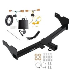 Reese Trailer Tow Hitch For 18-24 Volkswagen Tiguan w/ Plug & Play Wiring Kit Class 3 2" Receiver Reese Trailer Tow Hitch For 18-24 Volkswagen Tiguan w/ Plug & Play Wiring Kit Class 3 2" Receiver