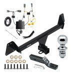 Custom Fit Trailer Hitch Wiring Harness (Plug & Play) 2" Drop Ball-Mount w/ Pin/Clip 1-7/8" Chrome Ball Installation Hardware Installation Instructions 84553 118864 23 63816 Reese Towpower Trailer Tow Hitch 22-23 Toyota Corolla Cross Except Reese Trailer Tow Hitch For 22-23 Toyota Corolla Cross Except w/LED Taillights Complete Package w/ Wiring and 1-7/8" Ball
