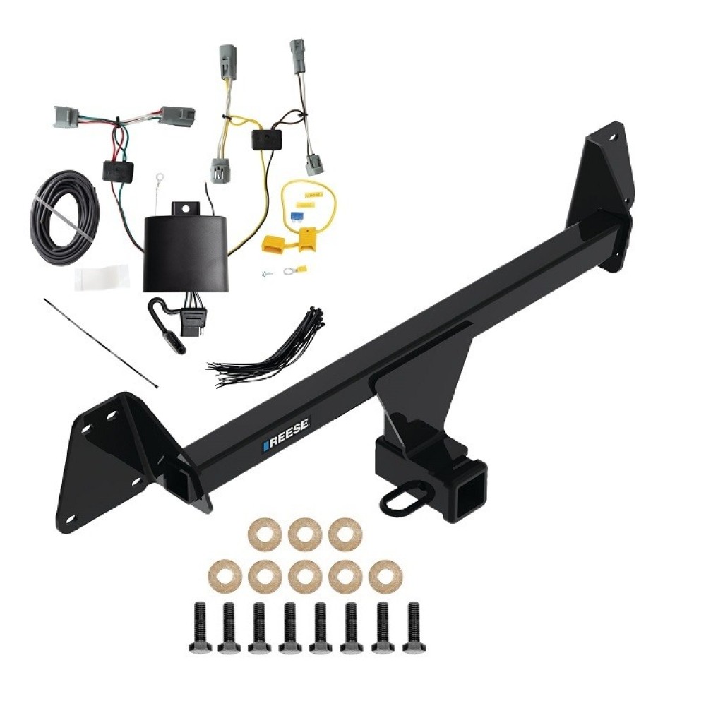 Custom Fit Trailer Hitch Wiring Harness (Plug & Play) Installation Hardware Installation Instructions 84553 118864 Reese Towpower Trailer Tow Hitch 22-23 Toyota Corolla Cross Except w/LED Taillights Plug & Play Wiring Kit Class 3 2" Receiver Reese Trailer Tow Hitch For 22-23 Toyota Corolla Cross Except w/LED Taillights w/ Plug & Play Wiring Kit Class 3 2" Receiver