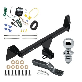 Custom Fit Trailer Hitch Wiring Harness (Requires Splicing) 2" Drop Ball-Mount w/ Pin/Clip 1-7/8" Chrome Ball Installation Hardware Installation Instructions 84553 119148 23 63816 Reese Towpower Trailer Tow Hitch 22-23 Toyota Corolla Cross w/LE Reese Trailer Tow Hitch For 22-23 Toyota Corolla Cross w/LED Taillights 2" Receiver Complete Package w/ Wiring and 1-7/8" Ball