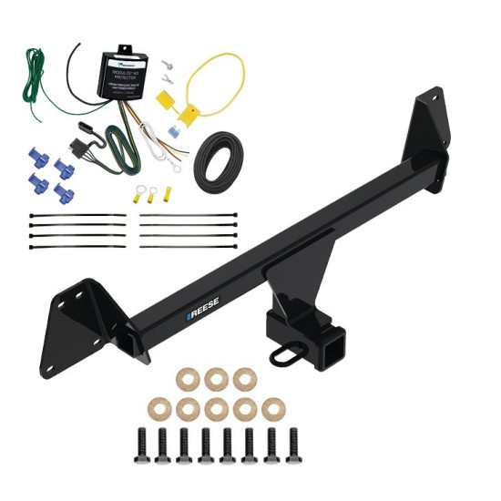 Custom Fit Trailer Hitch Wiring Harness (Requires Splicing) Installation Hardware Installation Instructions 84553 119148 Reese Towpower Trailer Tow Hitch 22-23 Toyota Corolla Cross w/LED Taillights Wiring Kit Class 3 2" Receiver 22 23 2022 2023 Reese Trailer Tow Hitch For 22-23 Toyota Corolla Cross w/LED Taillights w/ Wiring Kit Class 3 2" Receiver